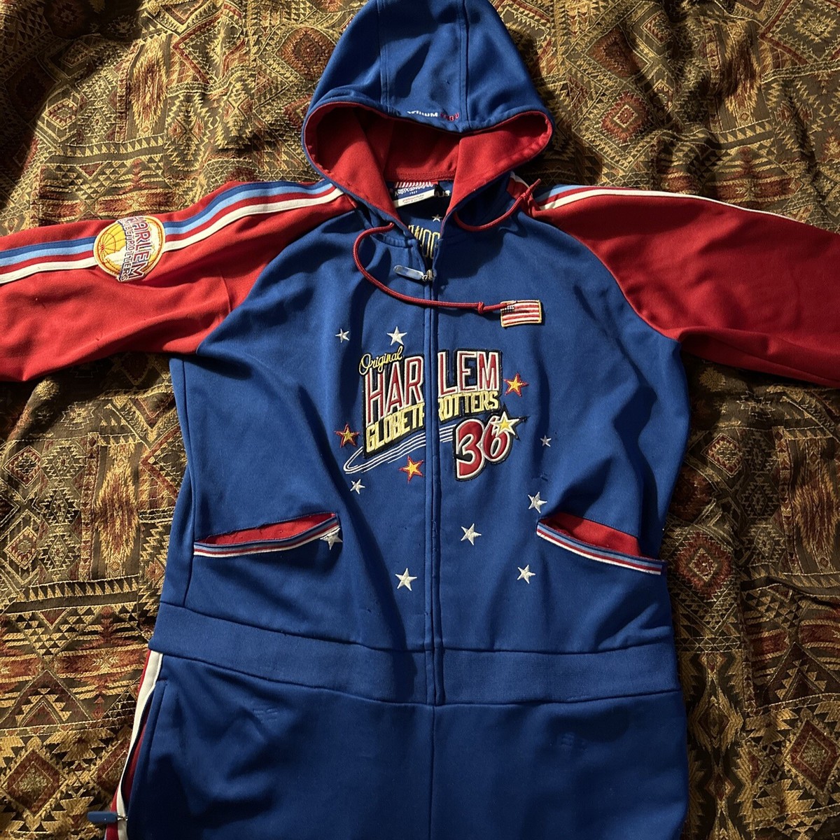 Fubu Platinum Harlem Globetrotters 75th Anniversary One Piece
