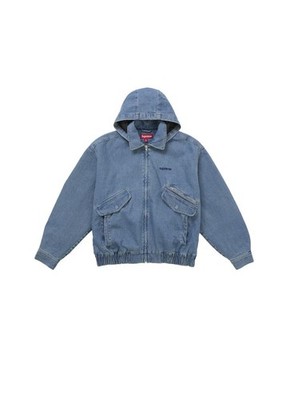 Supreme Hooded Utility Jacket Denim Size XL IN HAND‼️ | eBay