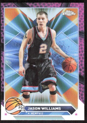 2024-25 6174D TOPPS CHROME PURPLE BASKETBALL REFRACTOR JASON