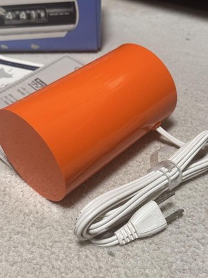 SANKYO DT-441 Flip Clock Orange Vintage Deadstock Japanese Seller