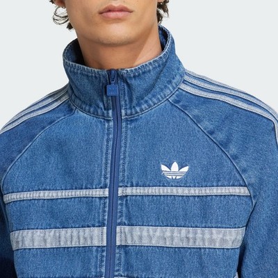 adidas Adicolor Fast Blue Denim Track Top JX6457 Japan Size | eBay