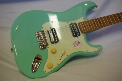 Floor Model* Bacchus BST-3-RSM/M HH Stratocaster Surf Green 3.1kg