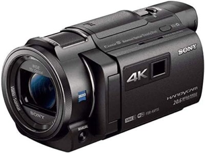 SONY 4K Camcorder Handycam FDR-AXP35-TI Bronze Brown 10x Optical