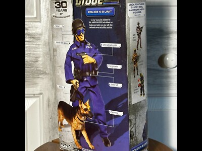 希少 GI Joe Police K-9 Unit 30周年記念 希少 GI Joe Police K-9