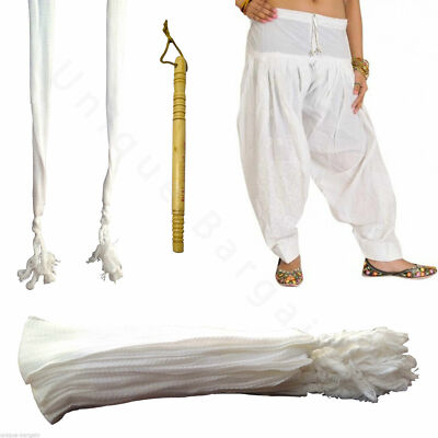 6 X Womens Mens 100% Cotton Shalwar's Nara Nala Nalay Tehband with