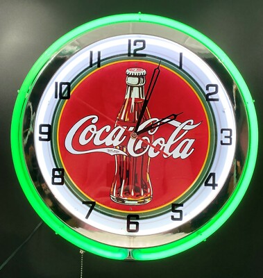 Coca-Cola ネオンライト掛時計 約30cm 61CdcQSQkpL._AC_UF894,