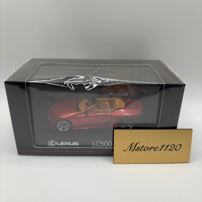 Lexus LC500 Convertible Diecast Model Car 1/43 scale with box New