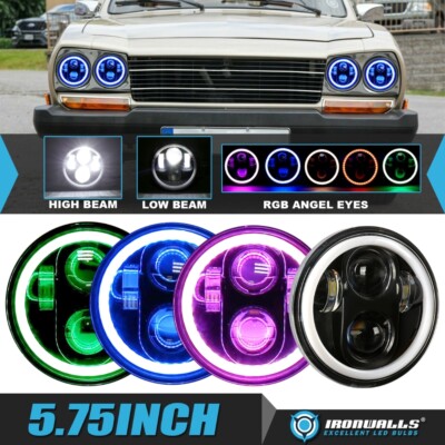 4Pcs LED Headlights 5.75