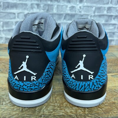 Size 18 - Air Jordan 3 Retro Powder Blue for sale online | eBay