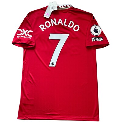 2022/23 Manchester United Home Jersey #7 Ronaldo Medium Adidas