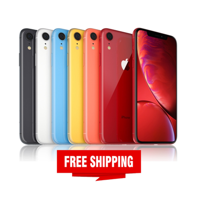 Apple iPhone XR 64GB Unlocked Verizon Yellow Coral At&t T-Mobile