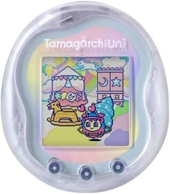 Tamagotchi Uni Prism White Color Premium Bandai Limited NEW Japan