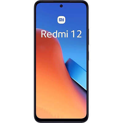 Xiaomi Redmi 12 4G Midnight Black 128GB + 4GB Dual-SIM Unlocked