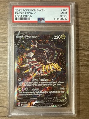 Giratina V (Alternate Full Art) 186/196 Swsh11: Lost Origin Holo