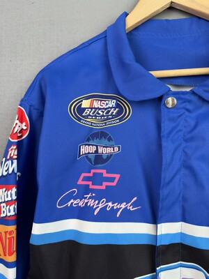 Vintage 90s NASCAR Oreo Chevrolet Racing Y2K Hype Jacket | eBay