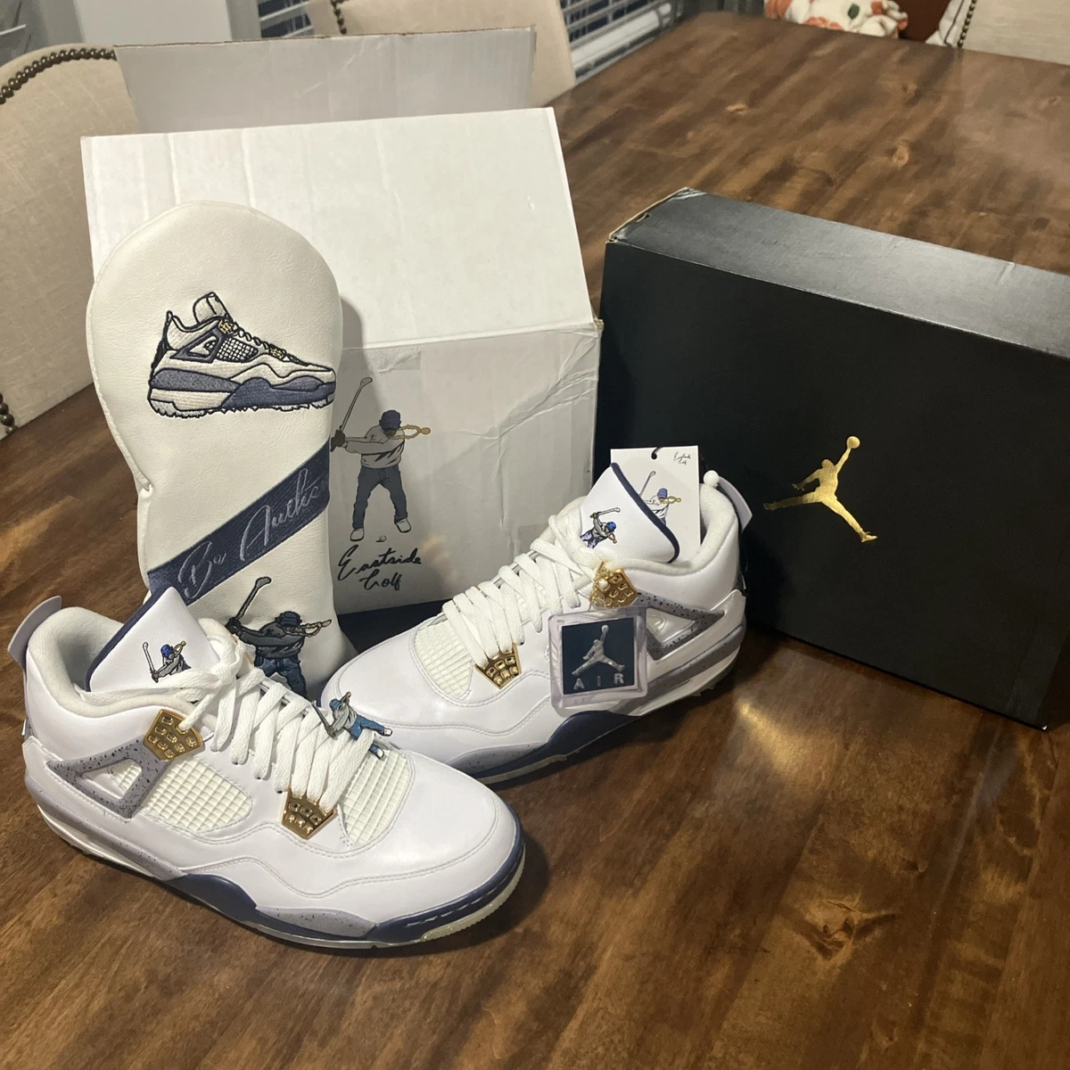 Jordan 4 Golf x Eastside Golf Be You 2021 for Sale | Authenticity