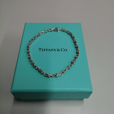 TIFFANY&CO. 925 Hardware Micro Link Bracelet from Japan | eBay