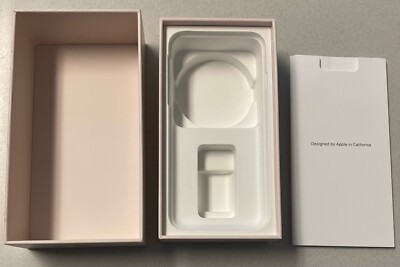 BOX ONLY Apple iPhone 8 Pink Rose Gold 64GB | eBay