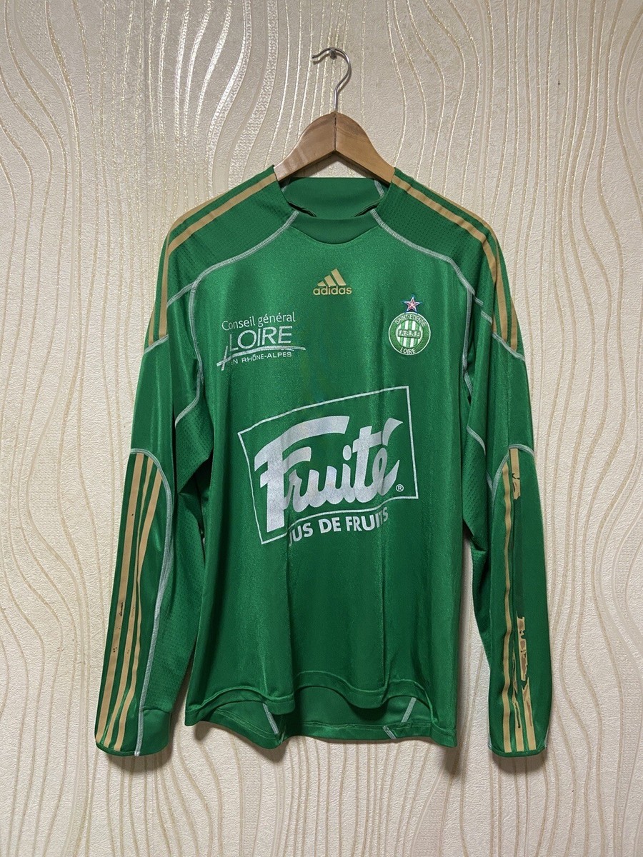 SAINT ETIENNE 2010 2011 HOME SHIRT JERSEY ADIDAS E83823 sz L