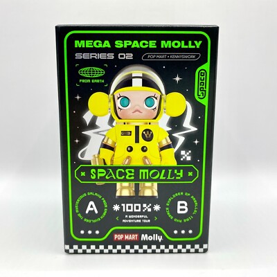 POP MART Mega Space Molly Series 2 MELTING Super Secret 1/108 Rare