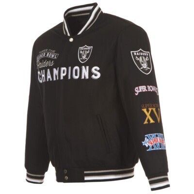 NFL Las Vegas Raiders Commemorative Champion Wool Reversible