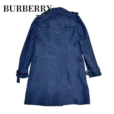 美品☆ BURBERRY BLUE LABEL ポンチョ ケープ コート 38 BURBERRY BLUE