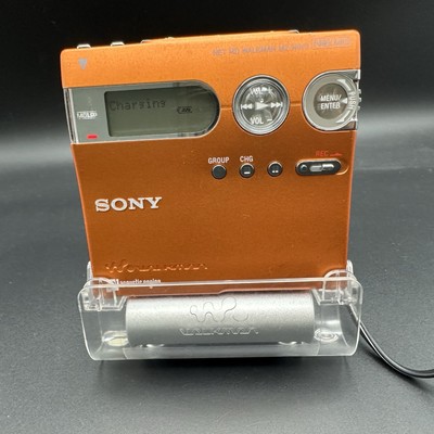 Sony MZ-N910 MD WALKMAN Orange Fully Tested Working | eBay