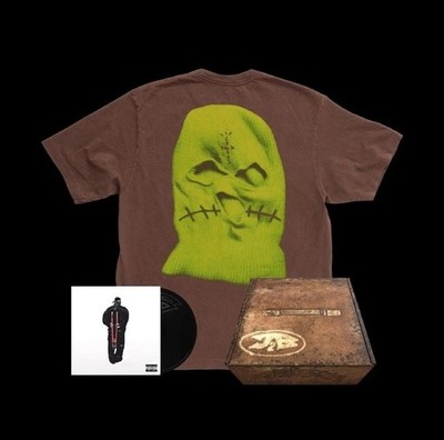 TRAVIS SCOTT CACTUS JACK Limited Edition Jackboys 2 T-Shirt / CD