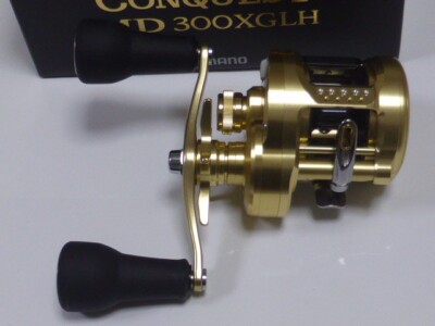 Buy Shimano Calcutta Conquest MD 300XGLH 7.5:1 Baitcast Reel- Gold