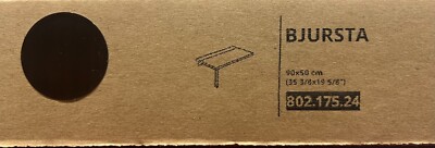 Brand New IKEA IKEA BJURSTA Wall-Mounted Drop-Leaf Table Brown