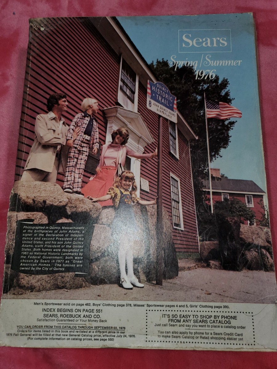 Vintage 1976 Sears Spring And Summer Catalog | eBay