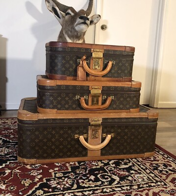 1960's Vintage Louis Vuitton Trunk - Set Of 3 Trunks | eBay