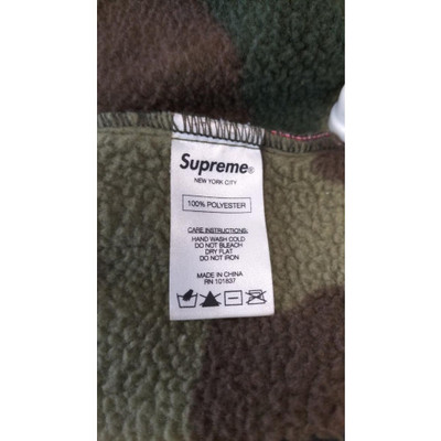 SUPREME FLEECE NECK GAITER Camo Used 15AW | eBay