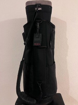 RARE Tumi Ballistic Nylon Golf Bag Callaway Black Deluxe 286D3 34