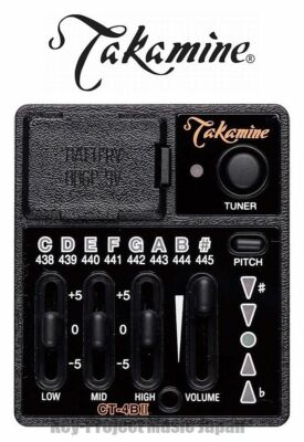 Takamine CT4-BII Preamplifier for Acoustic Guitar w/Tuner New w