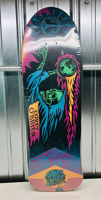 Santa Cruz x Obey Corey O'Brien Reaper Skateboard Deck NEW FREE