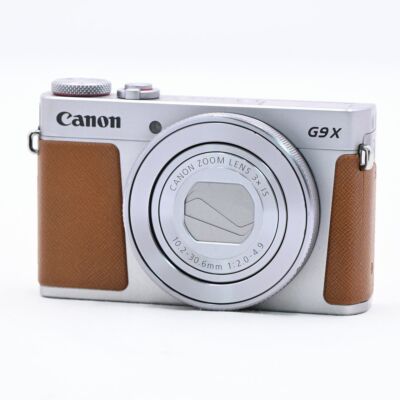 Canon PowerShot G9X Mark II Silver Compact Digital Camera Szoom