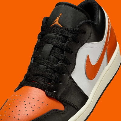 Nike Air Jordan 1 Low Shattered Backboard Orange 553558-081 Men's