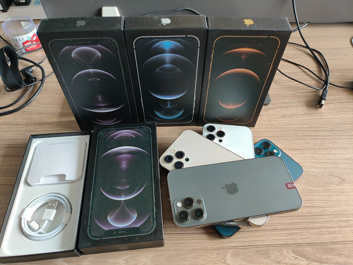 Apple iPhone 12 Pro Max 128GB 256GB 512GB -Fully Unlocked - VERY