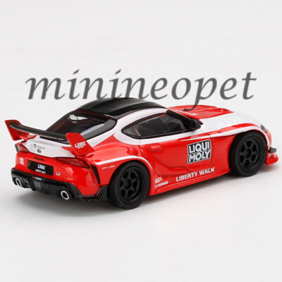 MINI GT MGT00290 LB WORKS LBWK TOYOTA GR SUPRA LIQUI MOLY 1/64
