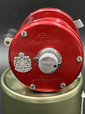 Abu Garcia Ambassadeur 5000 Pre 1968 4 Screw Reel Made in Sweden