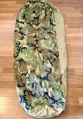 USGI Sleep System Woodland IMSS 4 Piece Military Sleeping Bag ECW