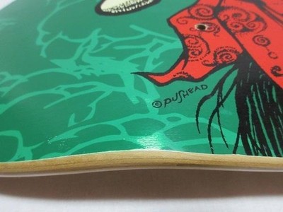 90s ZORLAC skateboard deck by PUSHEAD - brand new, mint condition