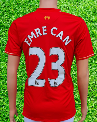 LIVERPOOL FC 2015-2016 LEAGUE CUP EMRE CAN HOME JERSEY NEW BALANCE