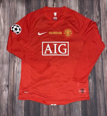 Cristiano Ronaldo #7 2008 UCL Final Manchester United Nike Long
