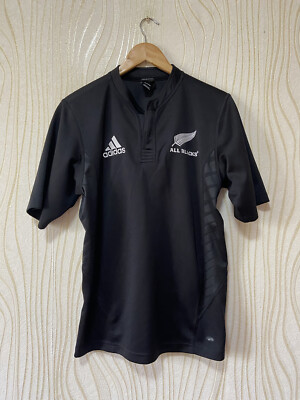 希少」 adidas ALL BLACKS ラガーシャツ 2003年 希少」 adidas ALL
