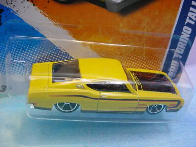 2011 Hot Wheels '69 FORD TORINO TALLADEGA #103☆Walmart yellow