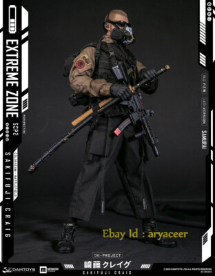 DAMTOYS EBS001 1/6 Extreme Zone Samurai Sakifuji Craig Action