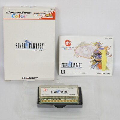 WonderSwan Color Console FINAL FANTASY 1 FF1 Limited Boxed