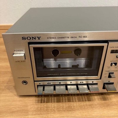 貴重 稼働品】SONY ソニー カセットデッキ TC-K5 Sony TC-K5 Cassette